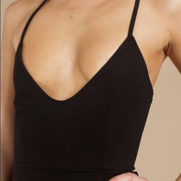 TOBI Black Bodycon Dress - Picture 4 of 4